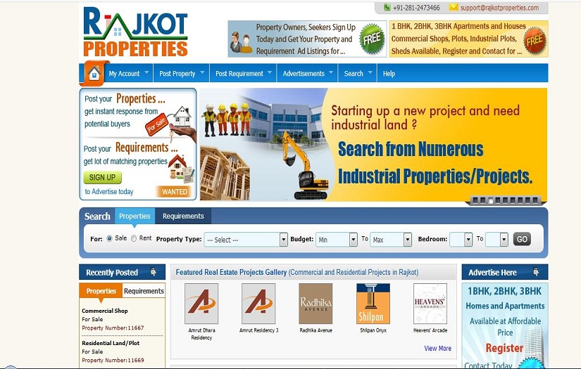 Rajkot Properties screenshot 1