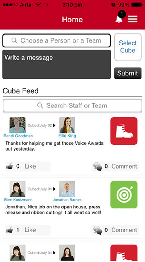 Integrity cubes screenshot 1