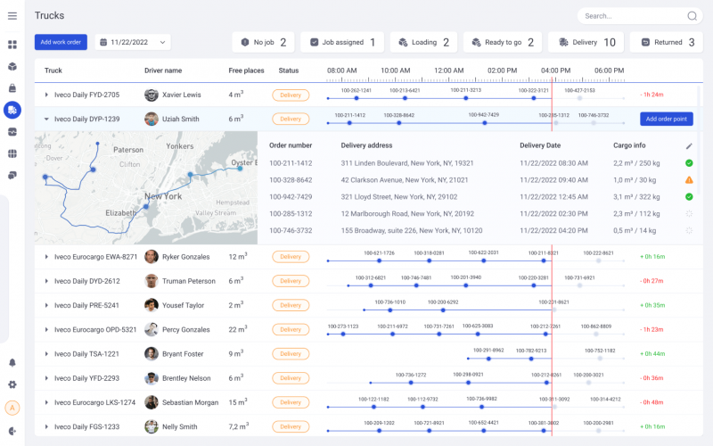 Delivery Management System screenshot 2