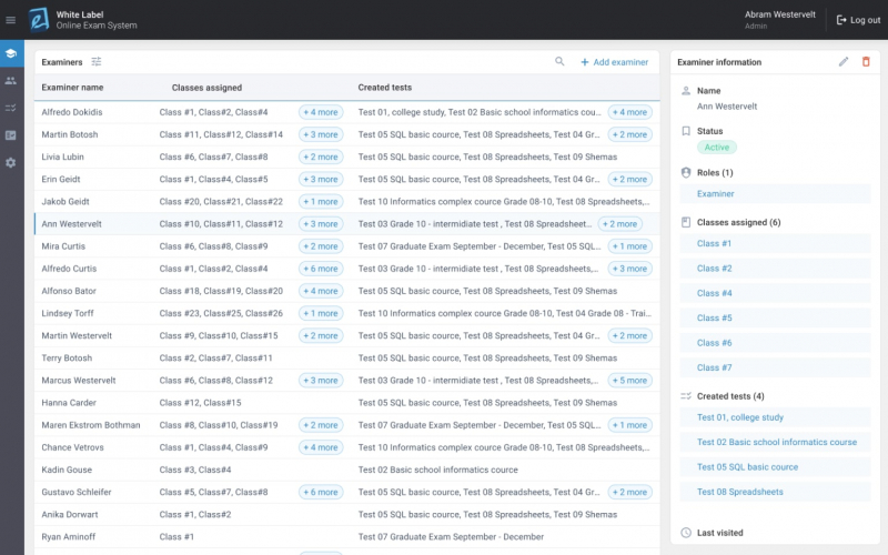 Online Exam System screenshot 2