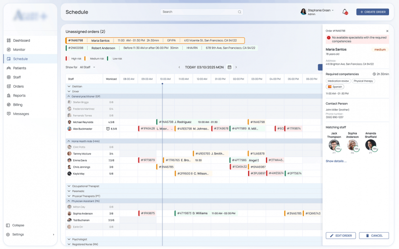 Healthcare Workforce Management Software for Ambulatory Care screenshot 3