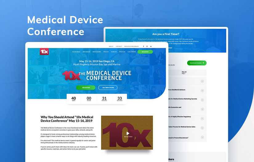 Medical event screenshot 1