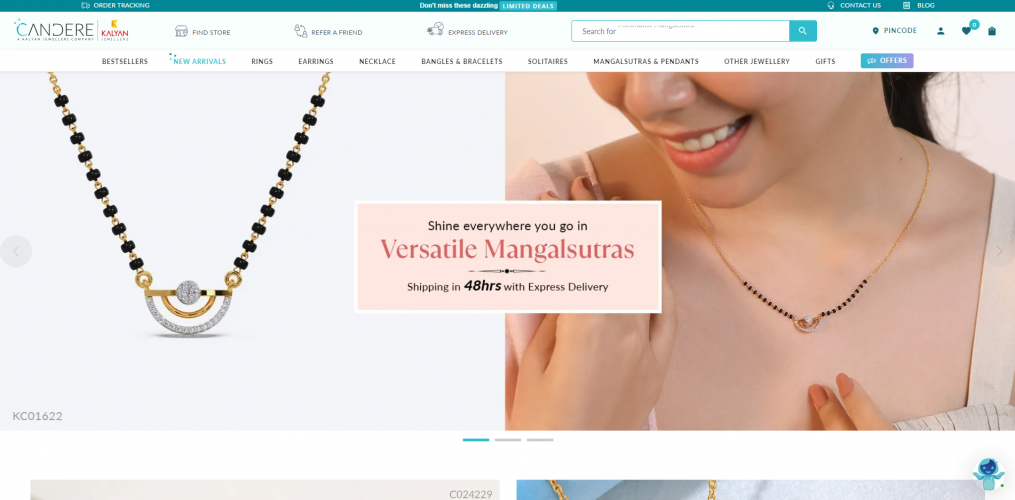 Candere screenshot 1