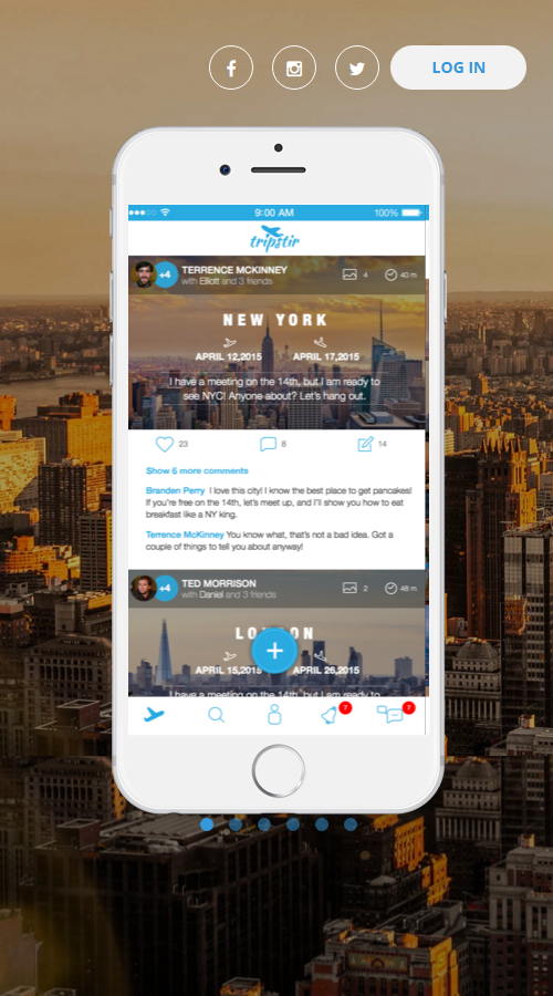 Tripstir screenshot 1
