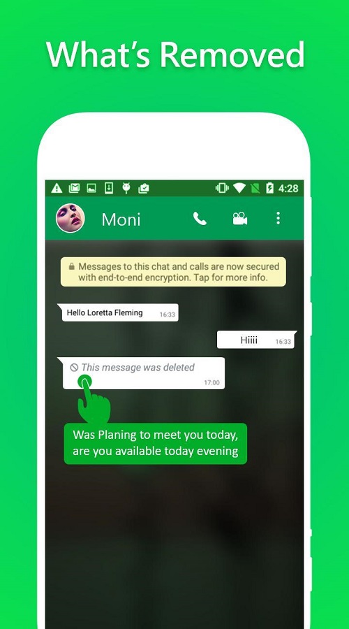WhatsRemoved+ screenshot 1