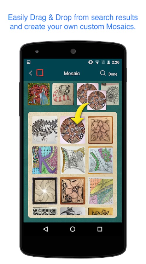 Zentangle Mosaic screenshot 3