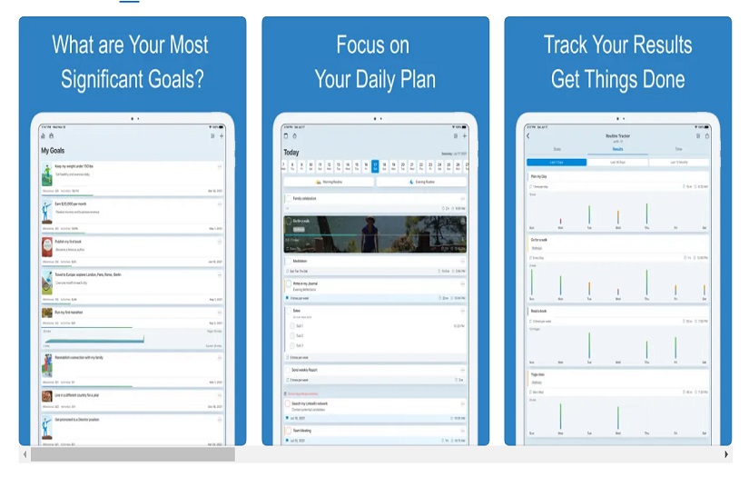 Goals Wizard screenshot 1