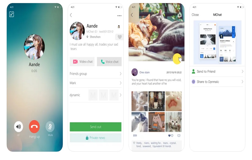 MChat Messenger screenshot 1