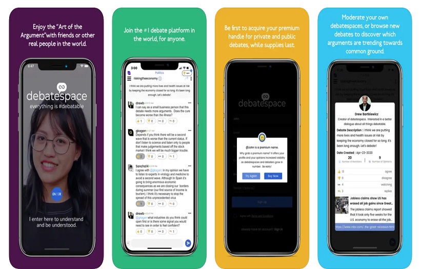 DebateSpace screenshot 1