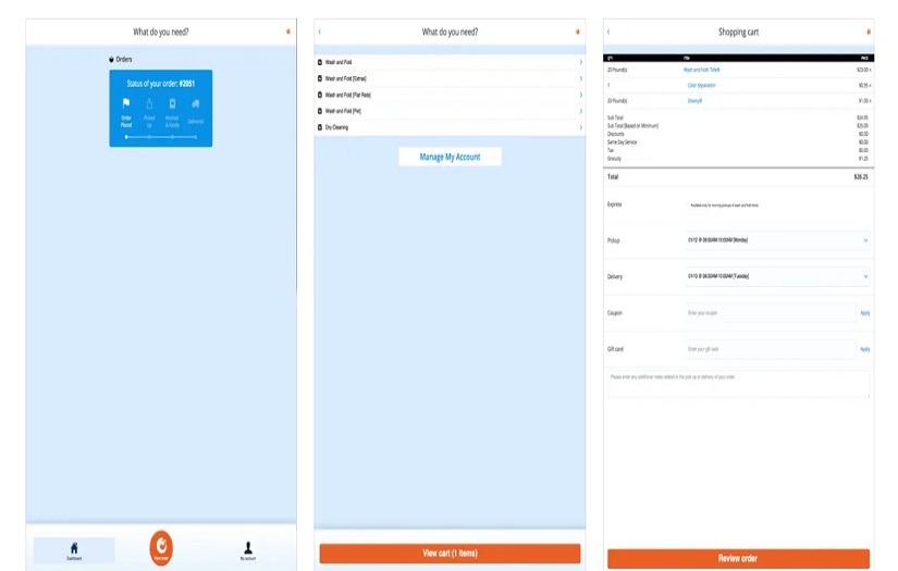 WashClub screenshot 1