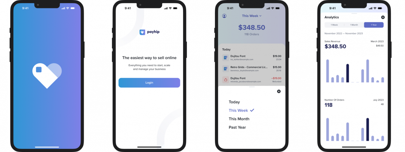 Payhip - Taking Web ECommerce  Mobile in 5 Weeks with React Native screenshot 1