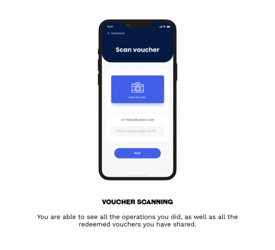 Evouchers - Cross-Platform Functionality for a Voucher App with React Native screenshot 2
