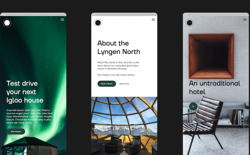 Lyngen North - Replatforming Luxury Arctic Hotel Website from Wordpress to Sanity screenshot 3