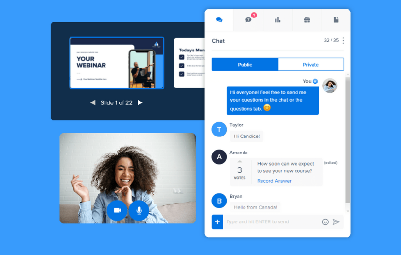 Web Platform Customization: WebinarNinja screenshot 1