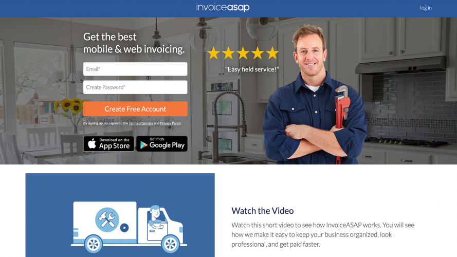 InvoiceASAP screenshot 1