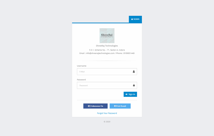 ShreeRaj's Smart School ERP screenshot 1