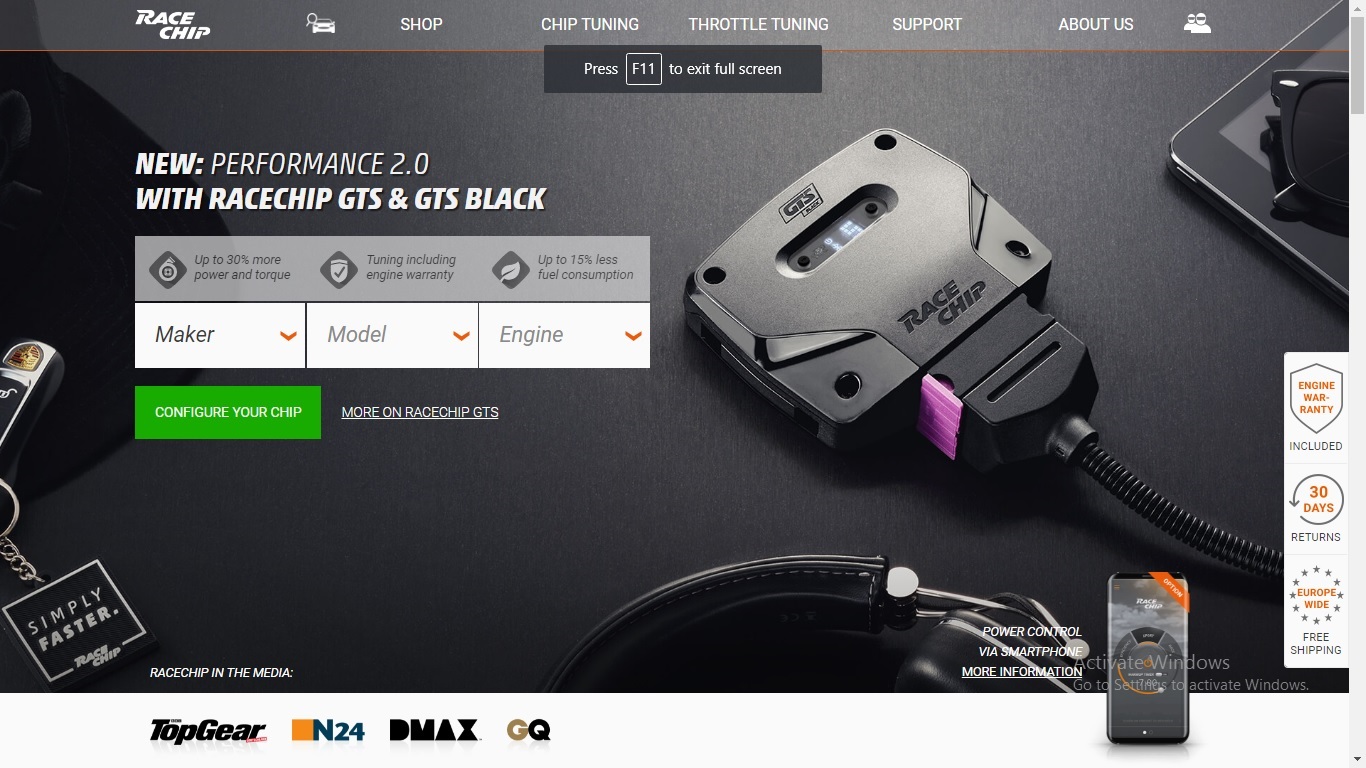 Race Chip screenshot 1