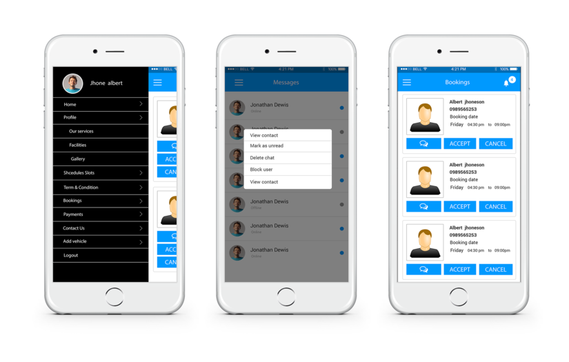 Driving instructors market screenshot 1
