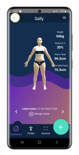 Revenue Platform and API Integration for 3D Body Avatar App screenshot 1