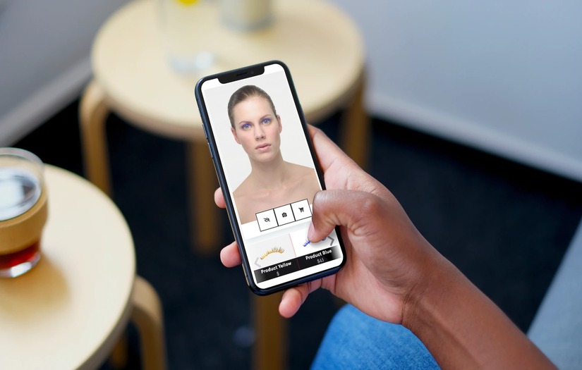 Eye lash fitting app with face recognition and WooCommerce integration screenshot 1