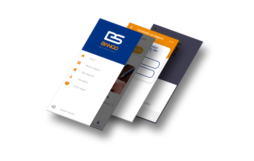 The insurance management app for Bango screenshot 1