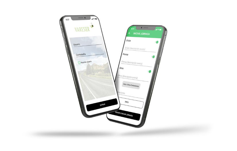 The app that helps to manage work reports screenshot 2
