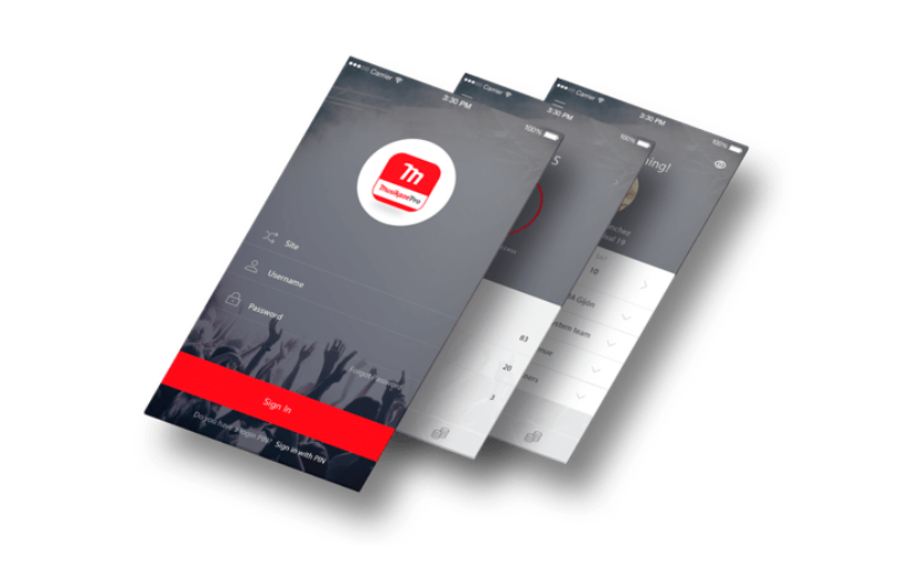 The mobile app for music events Musikaze screenshot 1
