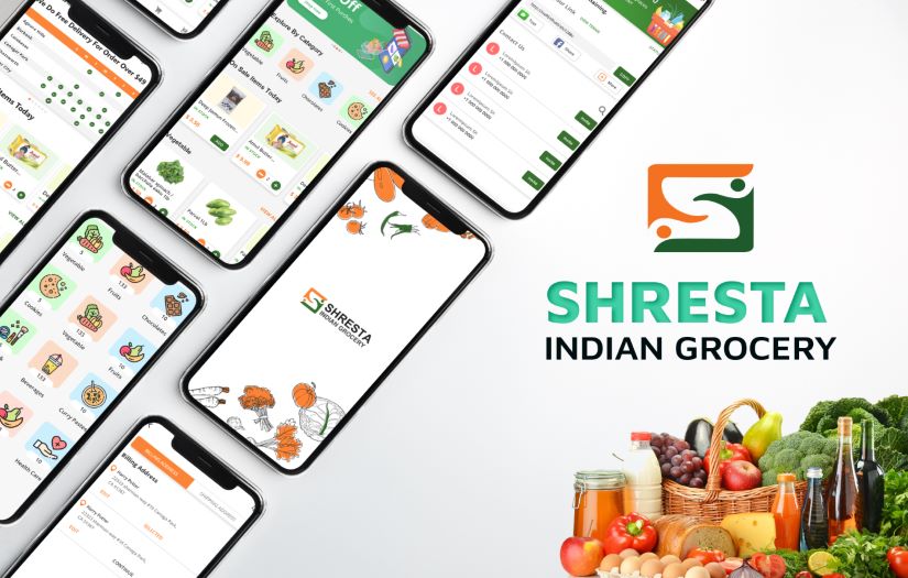 Shresta Indian Grocery Mobile Application screenshot 1