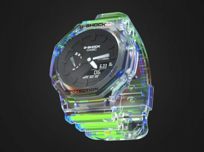 G-Shock Analog-Digital GA-2100 Series screenshot 3