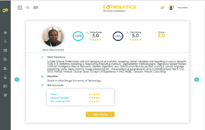 Data Research Marketplace screenshot 1