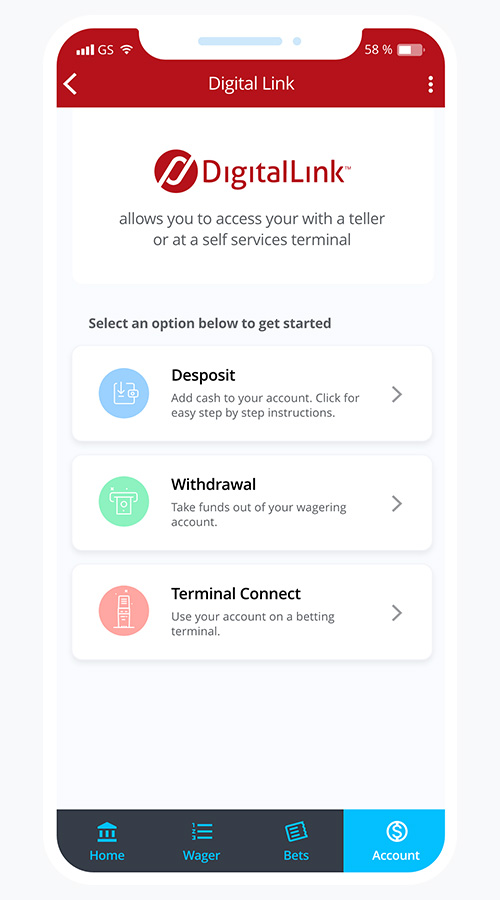 Sportech - online betting platform screenshot 2