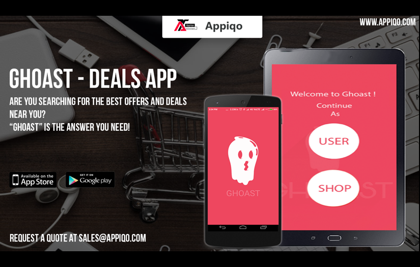 Ghoast - Deals & Coupons App screenshot 1