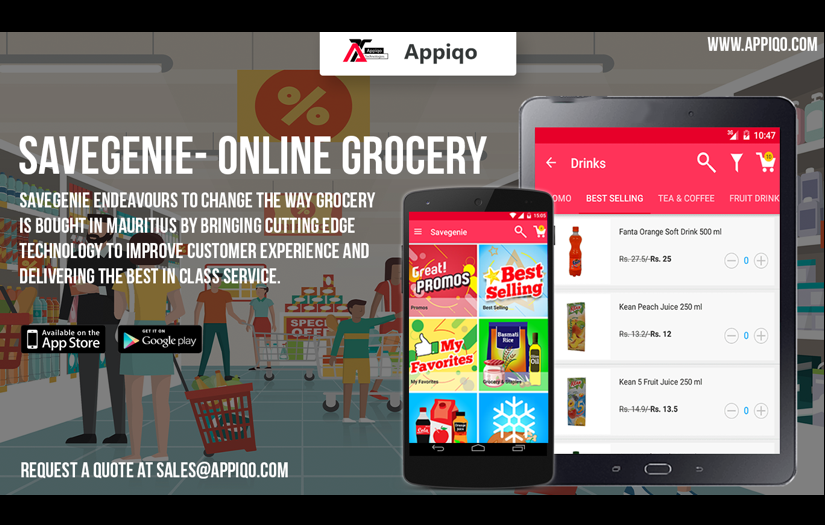 Savegenie - Online Grocery App screenshot 1