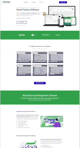 SEO for Software Company - Nexelem x Delante screenshot 1