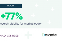 SEO for Beauty Leader - Madison Reed x Delante