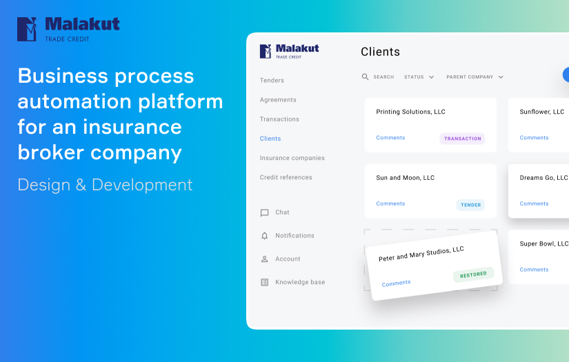 Business process automation platform for Malakut screenshot 1
