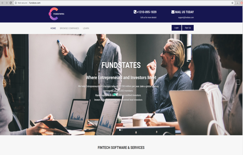 fundstates screenshot 1