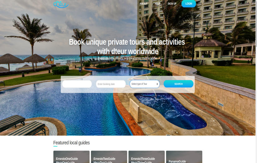 Dteur.com screenshot 1