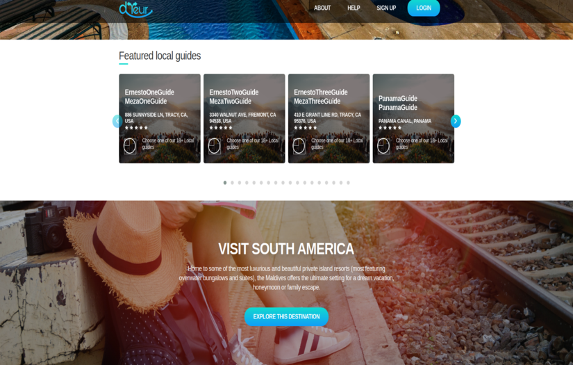 Dteur.com screenshot 2