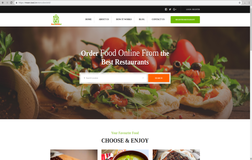 EtenZoBesteld screenshot 1