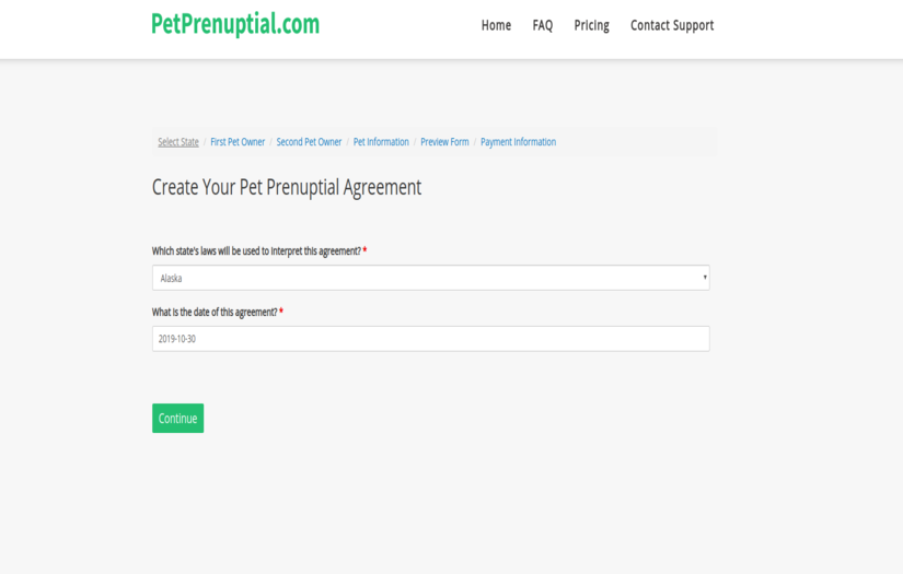 Pet Prenuptials screenshot 2