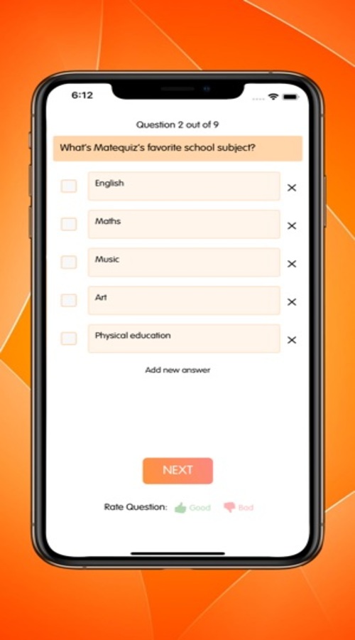 MateQuiz screenshot 3
