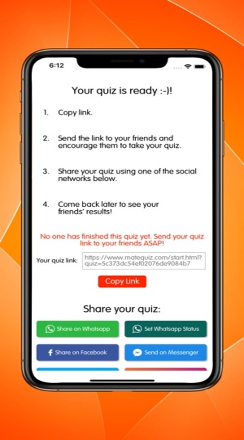 MateQuiz screenshot 4