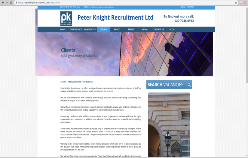 Knight recruitment screenshot 3