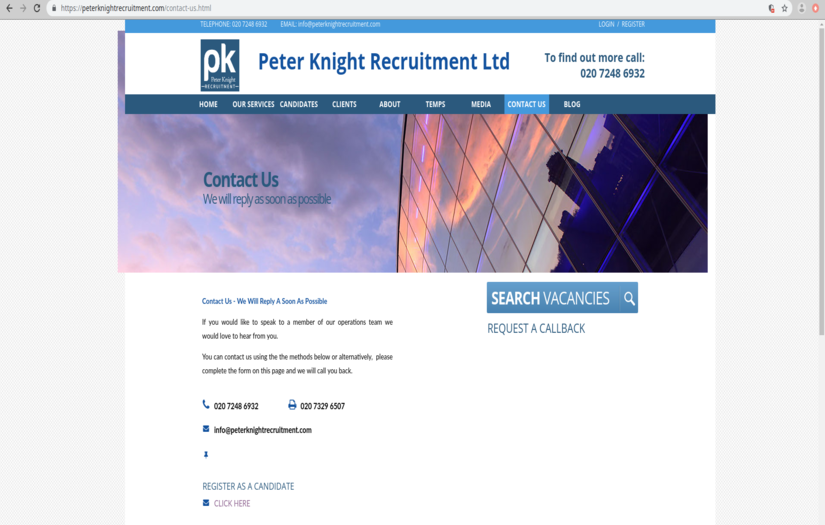 Knight recruitment screenshot 4