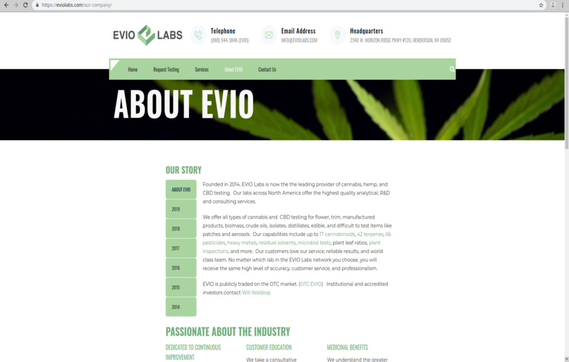 EVIO labs screenshot 5