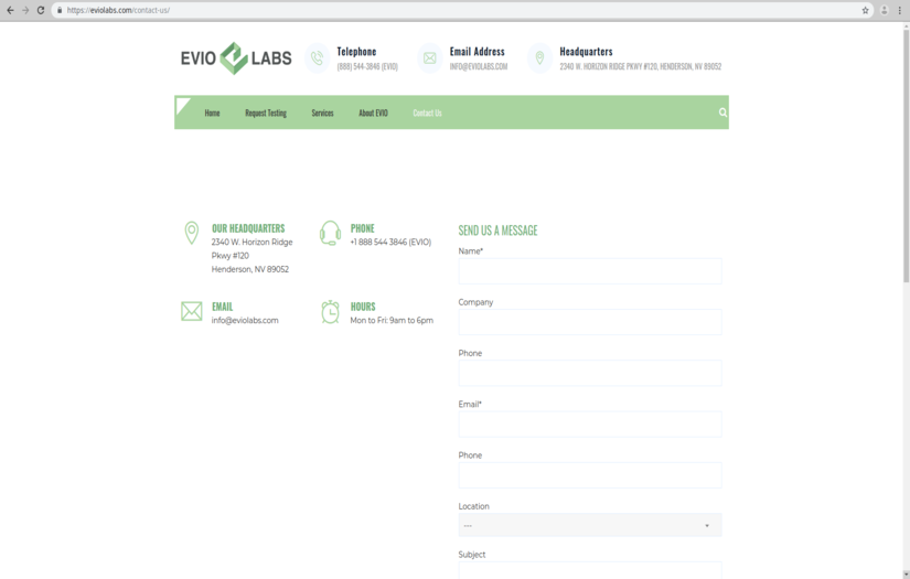 EVIO labs screenshot 6