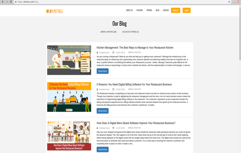 jiMenu POS screenshot 4