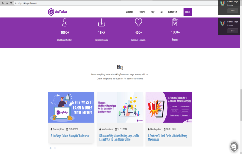 Kingtasker screenshot 3