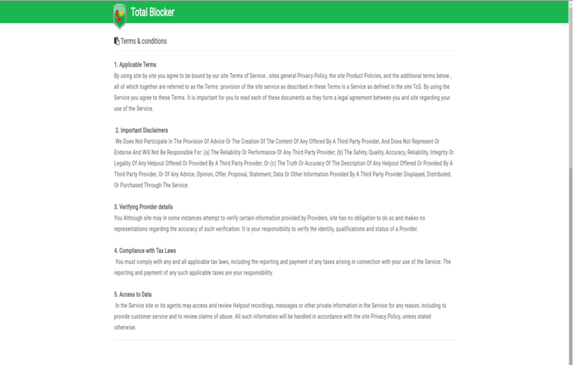 totalblocker screenshot 3
